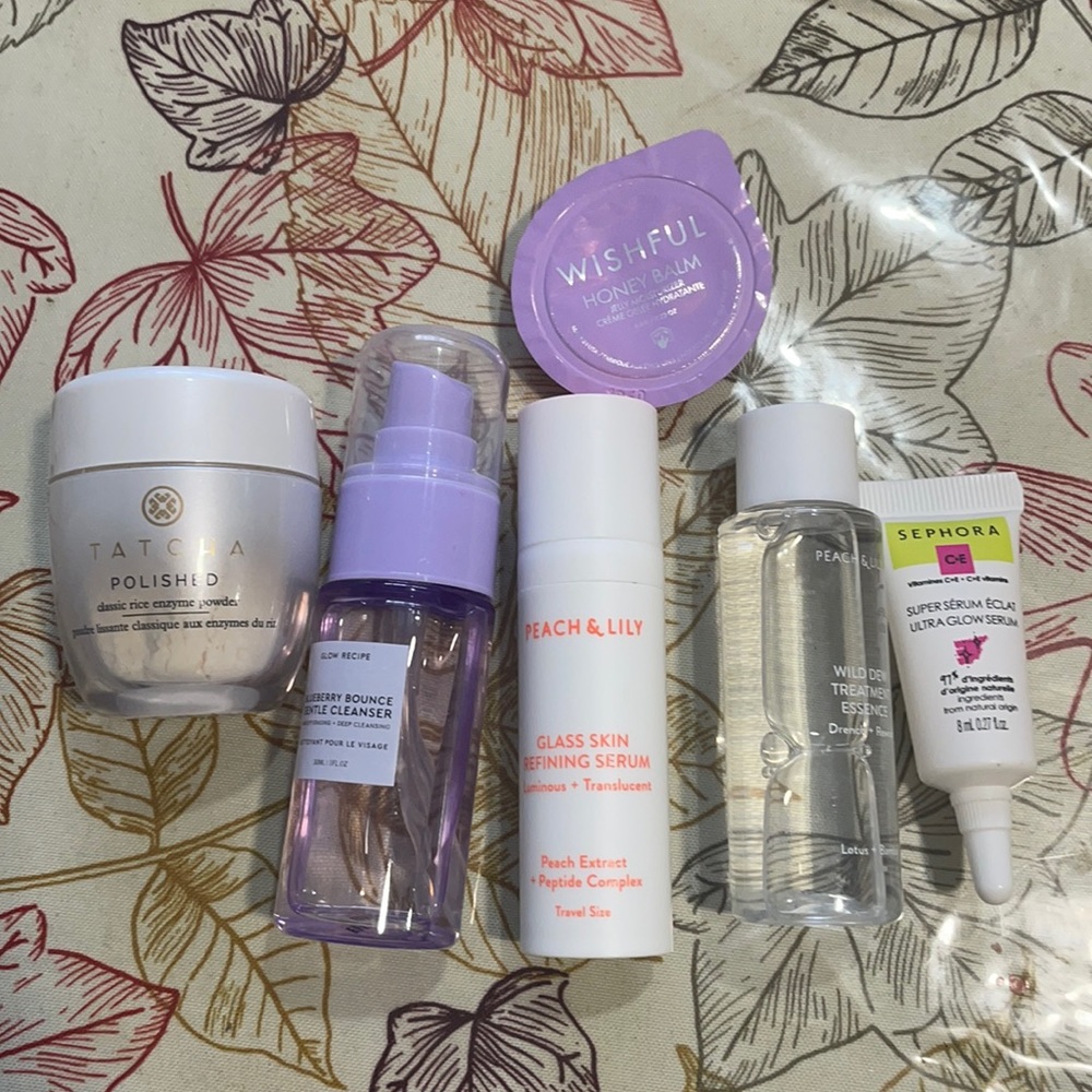BRAND NEW skincare deluxe sized items!